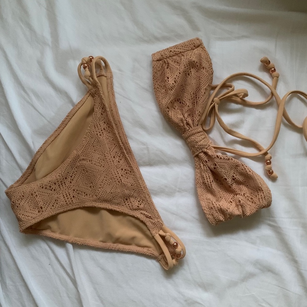 H&M Nude Lacey Bikini - Brand New